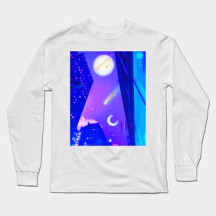 City Night Jupiter Long Sleeve T-Shirt